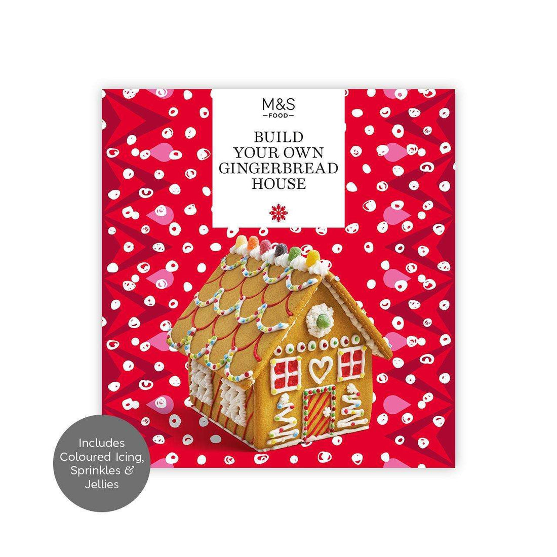 M&S Gingerbread House Kit 900g