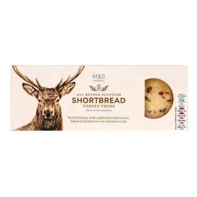 M&S Scottish All Butter Toffee Shortbread