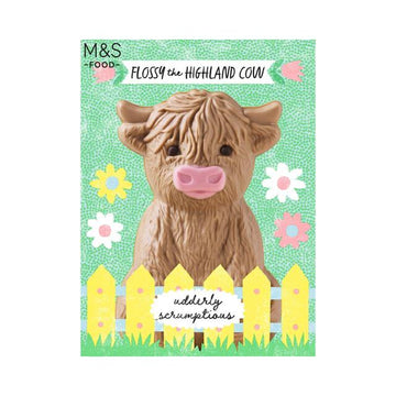 M&S Flossy the Highland Cow Easter Egg 155g