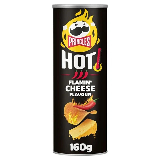 Hot Flamin' Cheese Crisps 160g