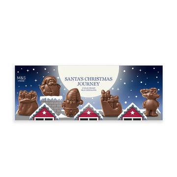 M&S Santa's Christmas Journey Chocolates 53g