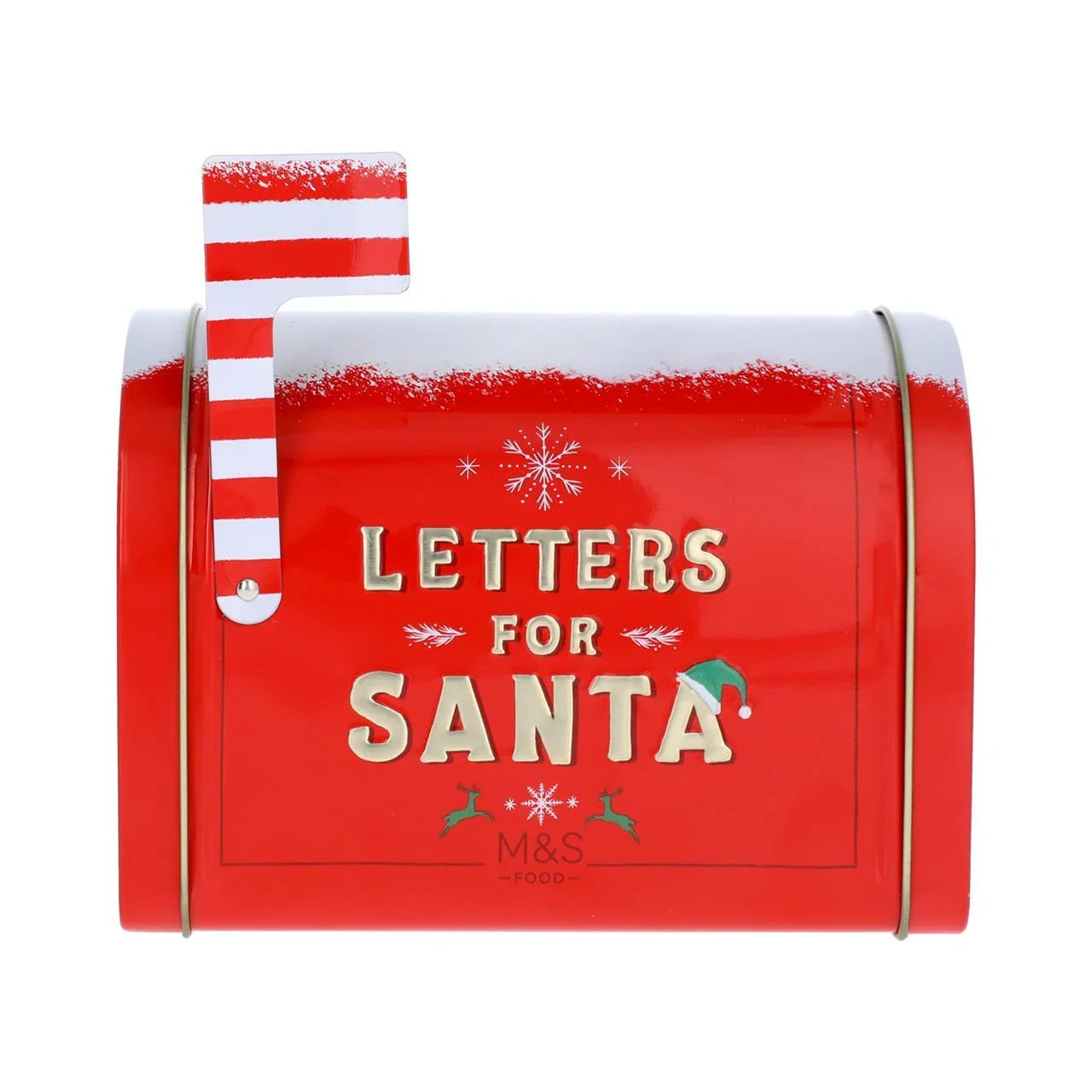 M&S Letters for Santa Spiced Ginger Tin 200g