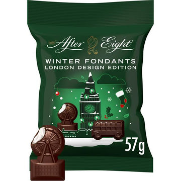 After Eight Winter Fondants Dark Mint Chocolate Bag 57g