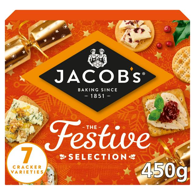 Jacob's Biscuits For Cheese Variety Assortment x7 450g