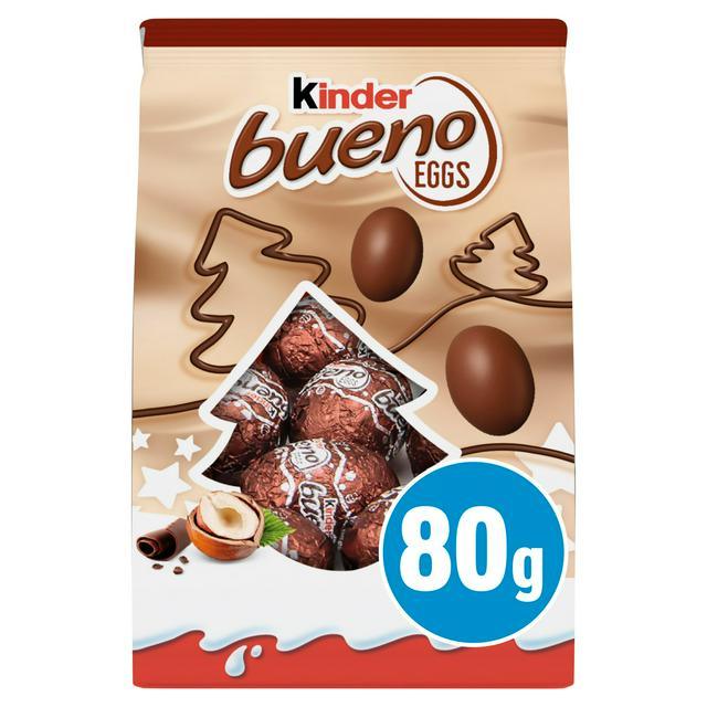Kinder Bueno Christmas Eggs 80g