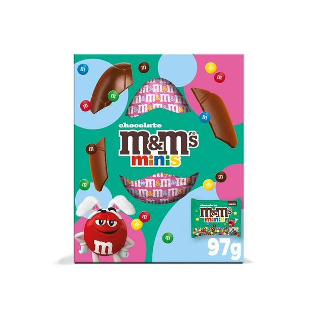 M&M's Minis Milk Chocolate Medium Easter Egg 97g