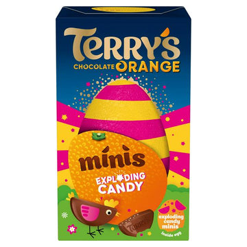 Terry's Chocolate Orange Exploding Candy Small Easter Egg 91g