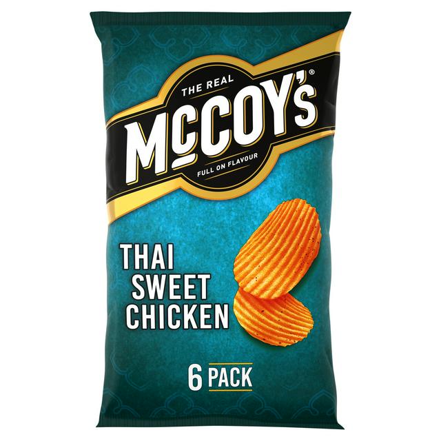 McCoy's Thai Sweet Chicken Multipack Crisps 6 Pack