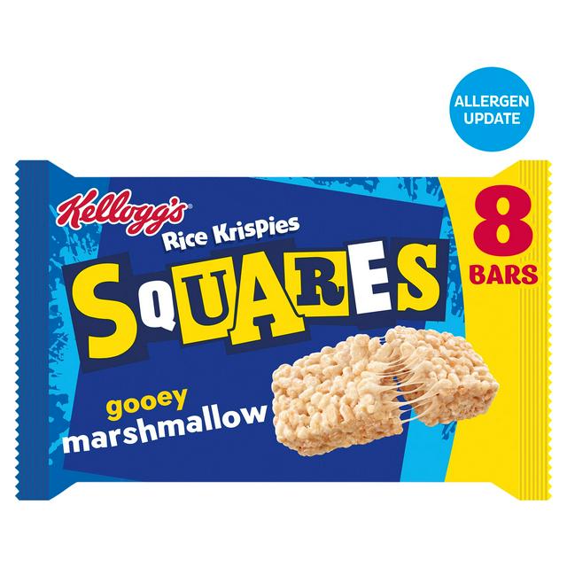 Kellogg's Rice Krispies Squares Marshmallow Snack Bars 8x28g