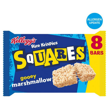 Kellogg's Rice Krispies Squares Marshmallow Snack Bars 8x28g