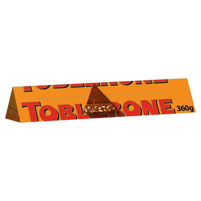 Toblerone Orange Twist Milk Chocolate Bar 360g