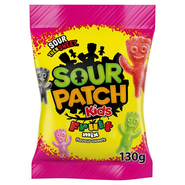 Sour Patch Kids Fruit Mix Sweets Bag 130g