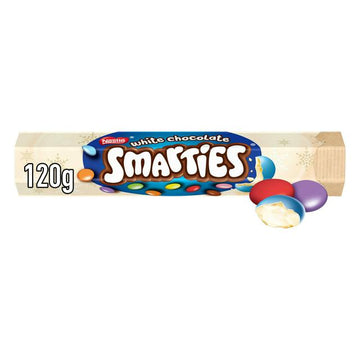 Smarties White Chocolate Giant Tube 120g