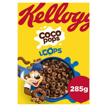 Kellogg's Coco Pops Loops Breakfast Cereal 285g