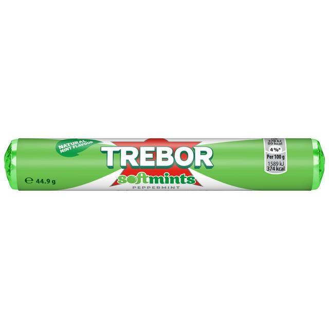 Trebor Softmints Peppermint Mints 44.9g