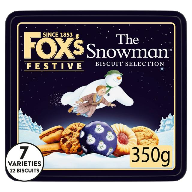 Fox's Festive the Snowman Biscuit Selection 350g