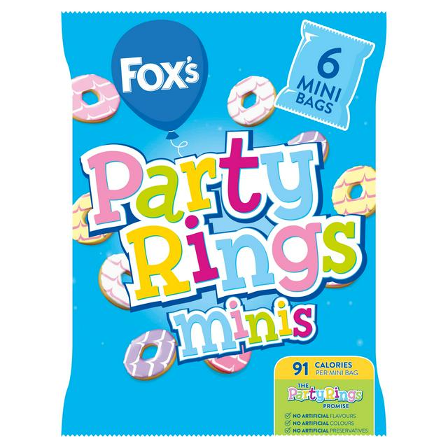 Fox's Biscuits Party Rings Minis x6