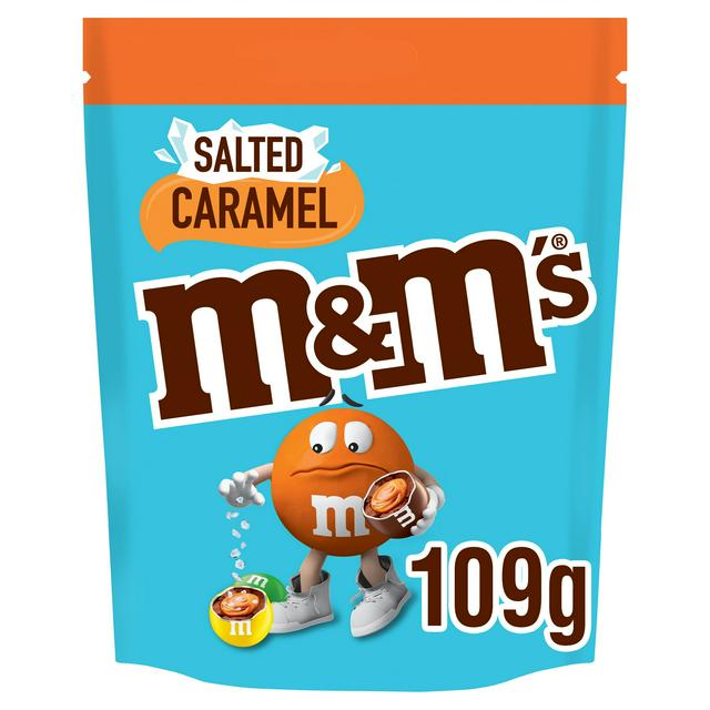 M&M's Salted Caramel Chocolate Pouch Bag 102g