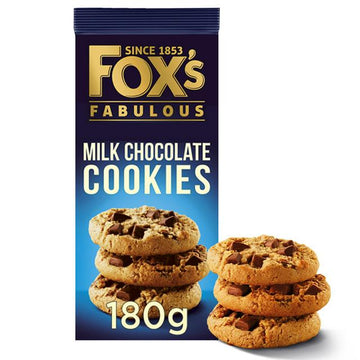 Fox’s Biscuits Fabulous Milk Chocolate Cookies 180g