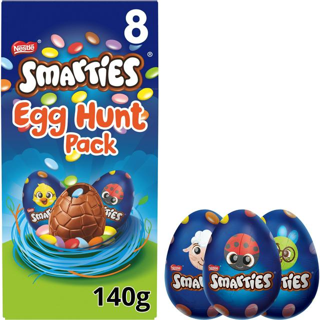 Smarties Milk Chocolate Easter Egg Hunt Box 140g