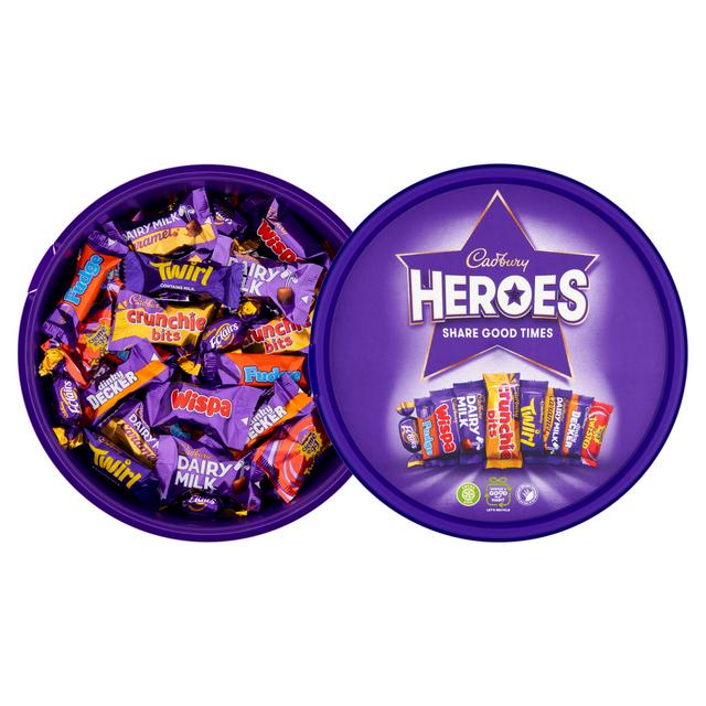 Cadbury Heroes Chocolate Tub 550g