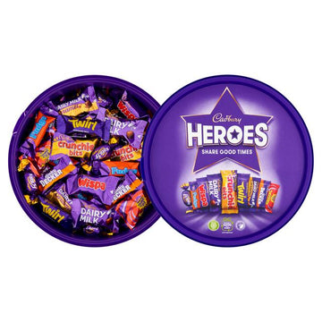 Cadbury Heroes Chocolate Tub 550g