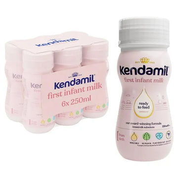 Kendamil First Infant Baby Milk Formula Liquid Ready to Feed 6x250ml