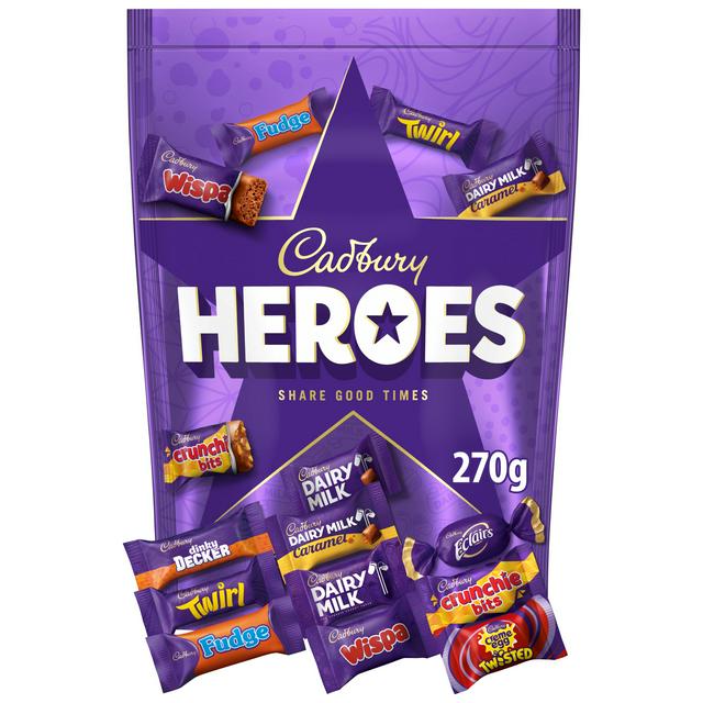 Cadbury Heroes Chocolate Pouch 270g