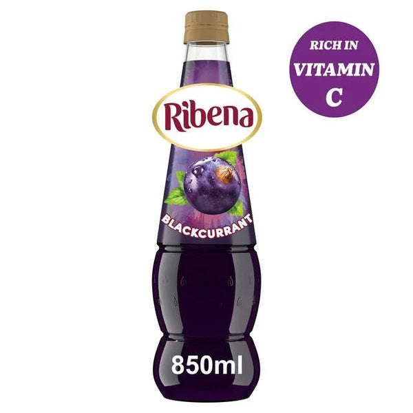 Fiery Ribena Ribena Blackcurrant Squash 850ml