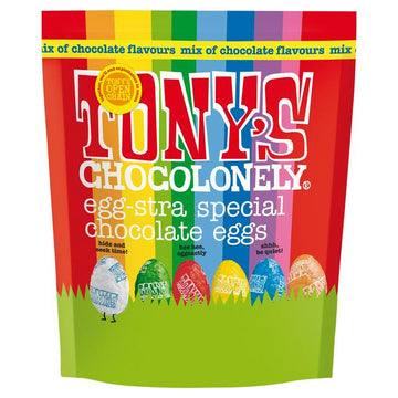 Tony's Chocolonely Egg Stra Special Chocolate Eggs 230g