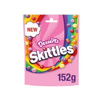 Skittles Vegan Sweets Dessert Flavoured Treat Bag 152g