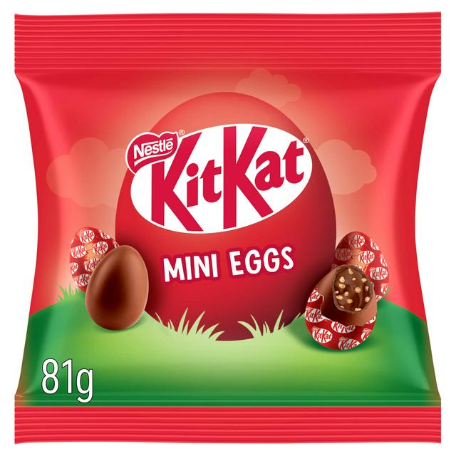 KitKat Mini Eggs Milk Chocolate Sharing Bag 81g