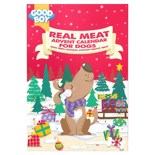 Good Boy Real Meat Advent Calendar for Dogs 100g
