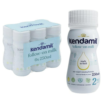 Kendamil Follow On Baby Milk Formula Liquid Ready to Feed 2 6-12 Months 6x250ml