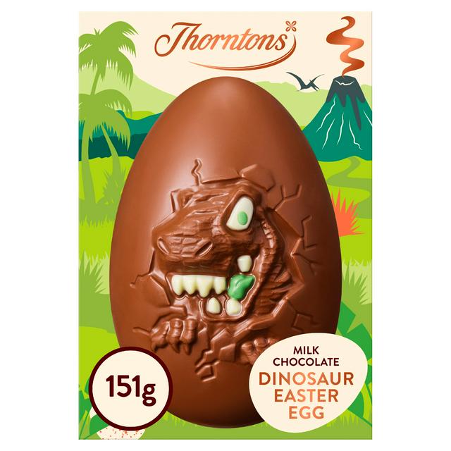 Thorntons Dinosaur Large Milk Chocolate  Easter Egg 151g