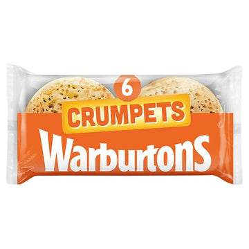 Warburtons Crumpets 6 per pack