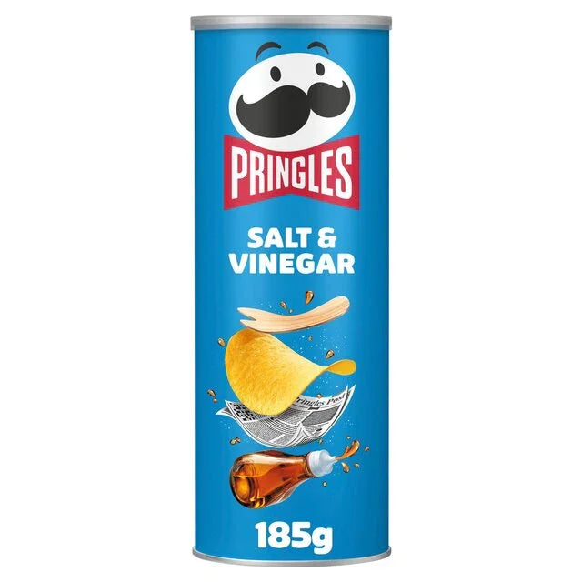 Pringles Salt & Vinegar 185g