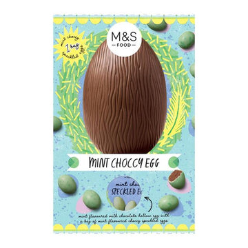 M&S Mint Choccy Easter Egg 250g