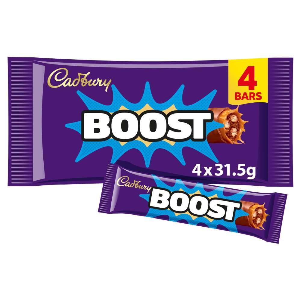 Cadbury Boost 4 x 31.5g PMP