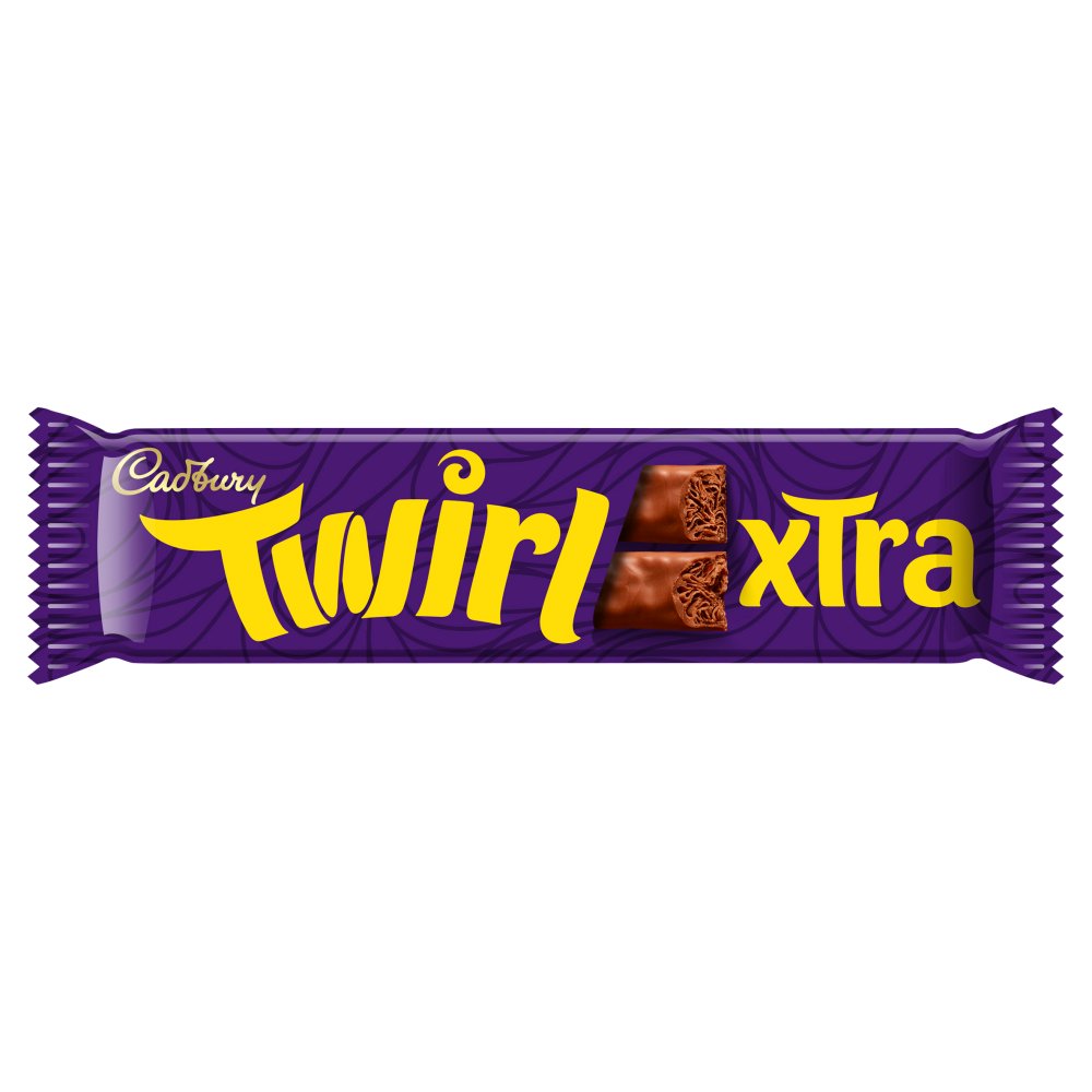 Cadbury Twirl Xtra Duo Chocolate Bar 54g