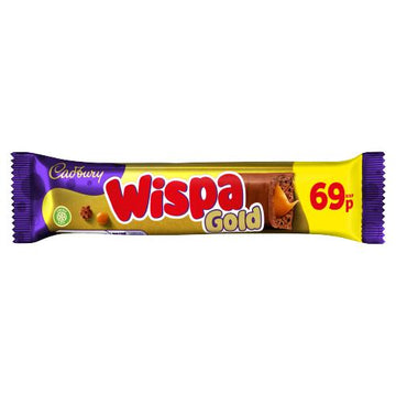 Cadbury Wispa Gold Chocolate Bar PMP 48g