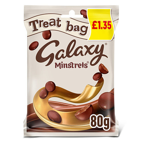 Galaxy Minstrels Chocolate Pouch Bag 80g PMP