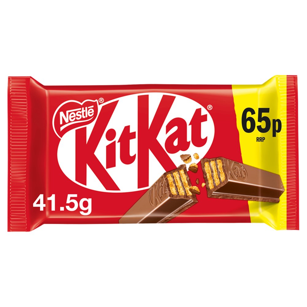 Kit Kat 4 Finger Milk Chocolate Bar 41.5g PMP