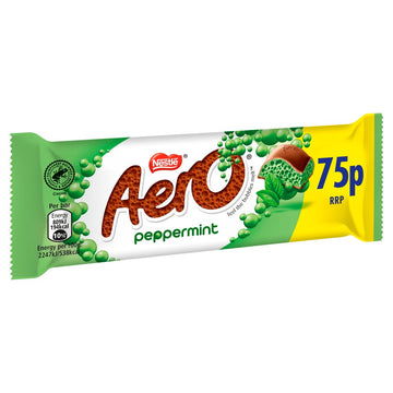 Aero Bubbly Peppermint Chocolate Bar 36g PMP