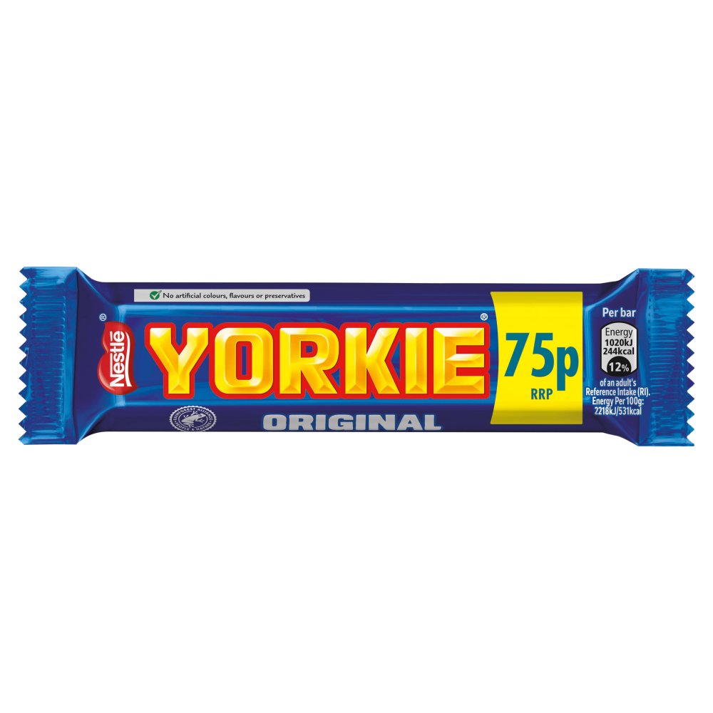 Yorkie Milk Chocolate Bar 46g PMP