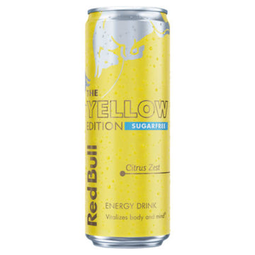 Red Bull Sugarfree Citrus Zest Energy Drink 4 x 250ml
