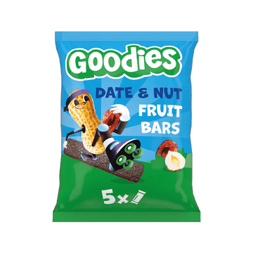 Goodies Date & Nut Fruit Bars Kids Snack Multipack 5x20g