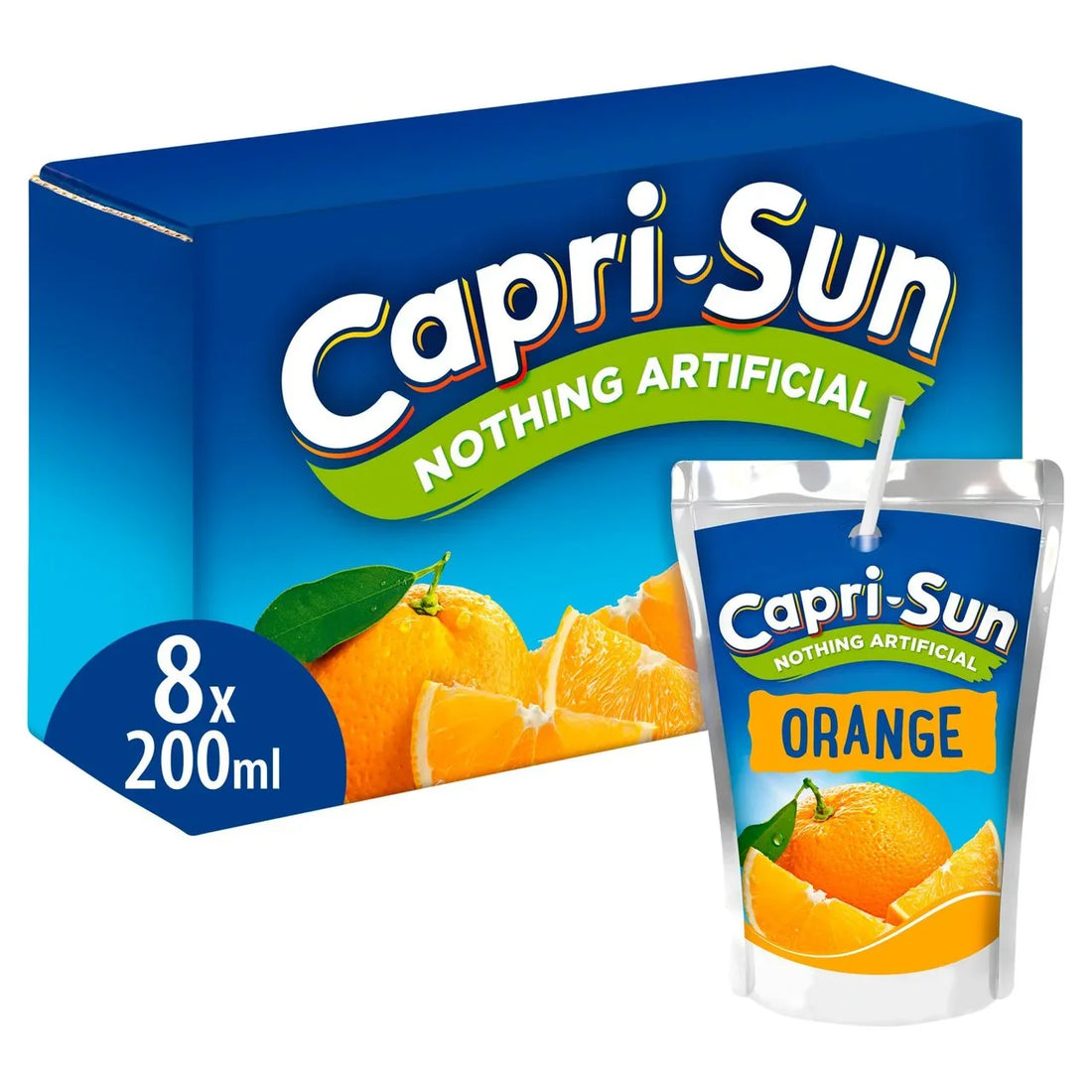 Delicious Capri Sun Orange 8 x 200ml