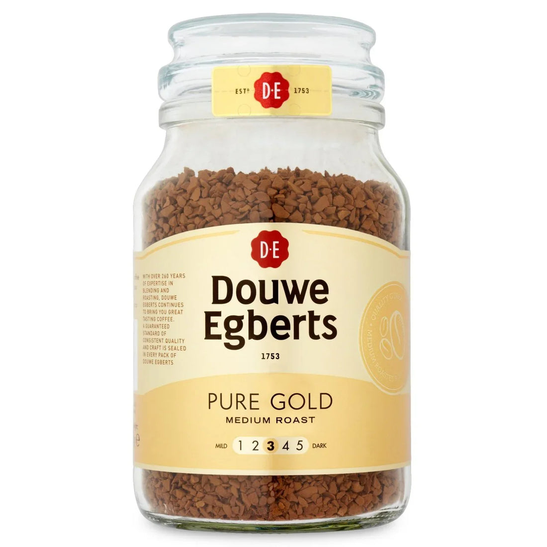 Douwe Egberts Pure Gold Instant 190g Coffee