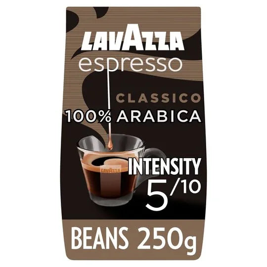 Lavazza Caffe Espresso 100% Arabica Coffee Beans 250g